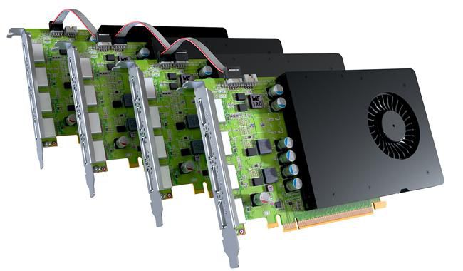 Matrox Matrox D-Series D1450 Quad HDMI Graphics Card - W125613708