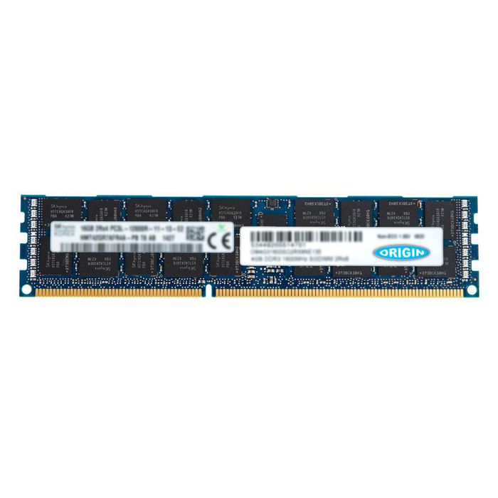 Origin Storage 16GB DDR3L-1333 RDIMM 2Rx4 ECC LV VLP - W125423389