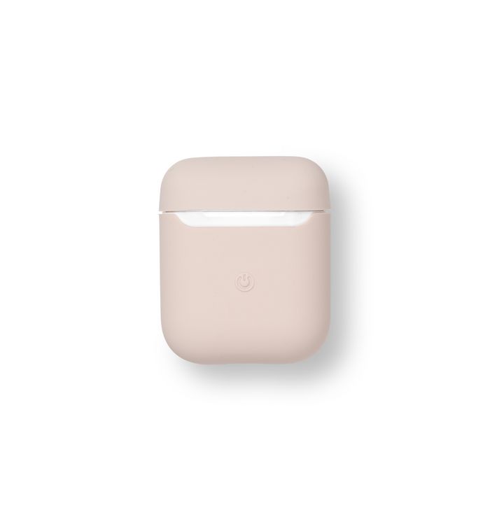 eSTUFF Silicone Cover for AirPods Gen 1/2 - Sand Pink - W125821891