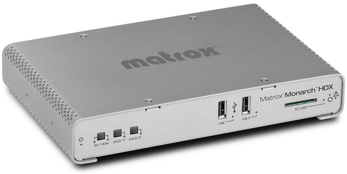 MHDX/I, Matrox Matrox Monarch HDX Dual-Channel H.264 Encoder