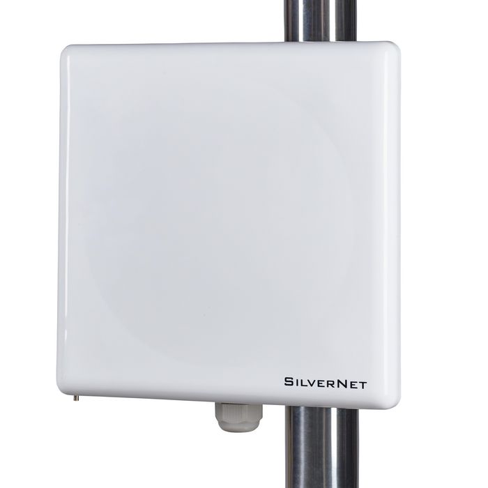 Silvernet 500Mbps, 18dBi, PoE, MIMO, DFS, 1G LAN, 215x215x77 mm - W124392286