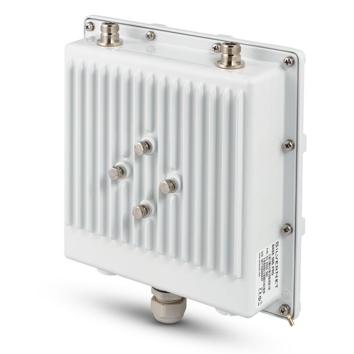 Silvernet Multipoint base, up to 500 Mbps with 2 x N-type connectors for external antenna - W124674921