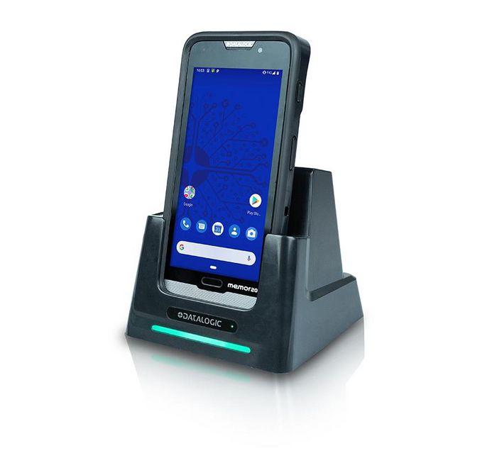 Datalogic Memor 20 Full Touch PDA, Wi-Fi, Ultra-slim 2D Imager w Green Spot, Android v9 with GMS (includes Battery, USB cable, Handstrap Light) - W125648532
