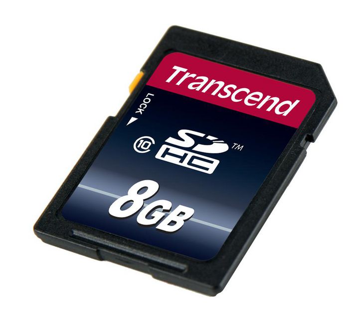 Transcend Transcend, 8GB, SDHC, Class 10, 30MB/s - W124676442