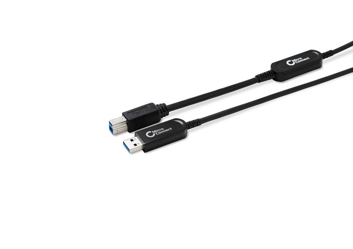 MicroConnect Premium Optic Fiber USB 3.0 A-B Cable, 20m - W125744900