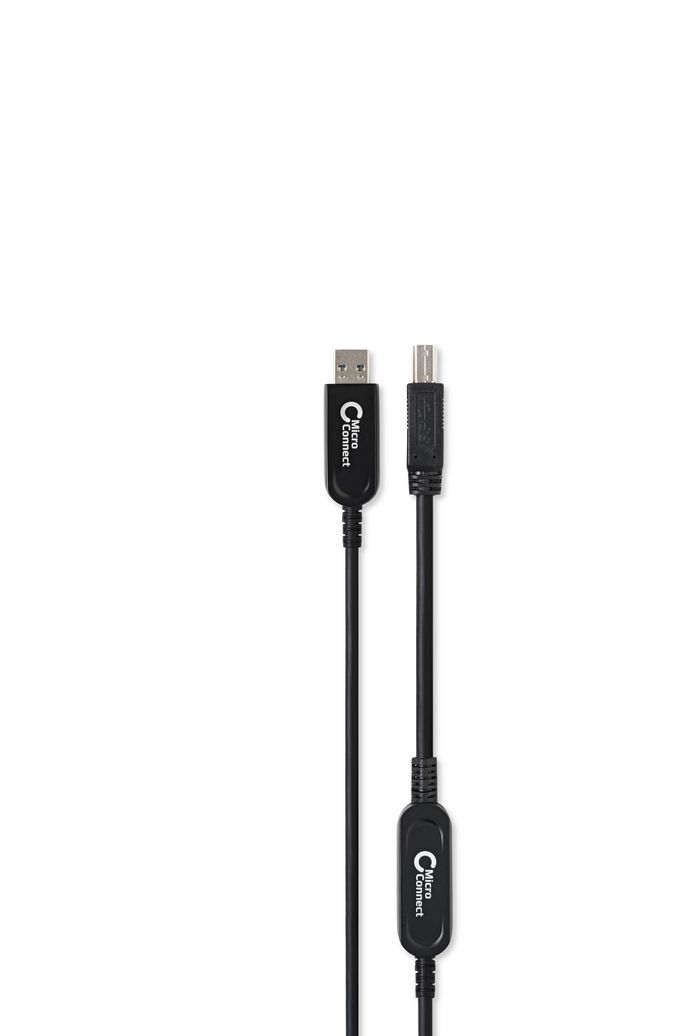 MicroConnect Premium Optic Fiber USB 3.0 A-B Cable, 30m - W125744902