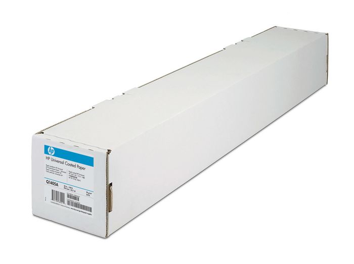 HP Universal Coated Paper - 914 mm x 45.7 m, 95 g/m², Matte, Wood fiber - W124969541