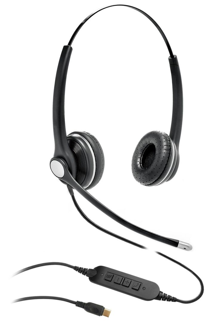 eSTUFF G4045 USB-C office headset(Gearlab box) - W125838510