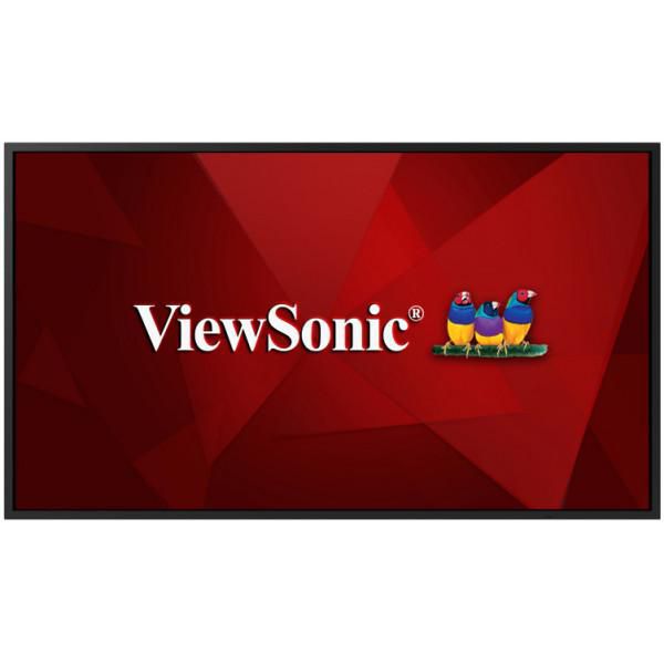 ViewSonic 55", 3840 x 2160, 16:9, IPS, 400 cd/m2, Dual-core MaliG51 MP2, 1.4GHz, 3GB DDR4, 16GB eMMC, Speakers, HDMI, DVI-D , USB , RS232, IR , RJ45, VESA - W125698226