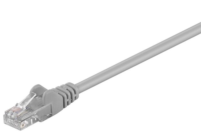 MicroConnect CAT5e U/UTP Network Cable 1m, Grey - W124845296