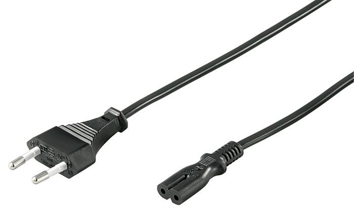 MicroConnect Power Cord CEE 7/16 - C7, 1.8m - W124868571