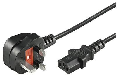 MicroConnect Power Cord UK Type G - C13 1M - W125068783