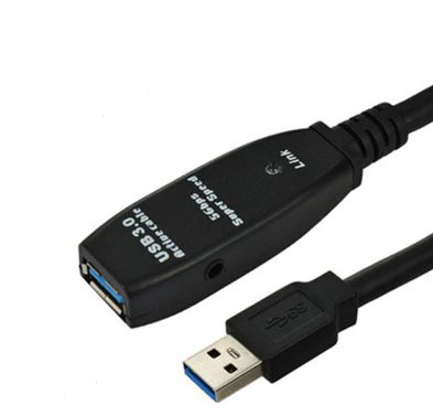 MicroConnect Active USB 3.0 Extension Cable, 5m - W125176677