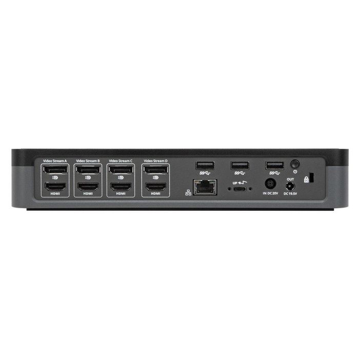 Targus HDMI, DisplayPort, Gigabit Ethernet Port, USC-C 3.0, USB 3.0, Audio In/Out - W125841164