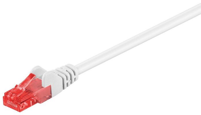 MicroConnect U/UTP Cat6 0.25m White PVC - W124745713