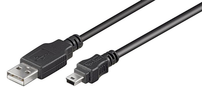 MicroConnect USBAMB55, USB A - Mini USB B, 5m, M-M - W124590980