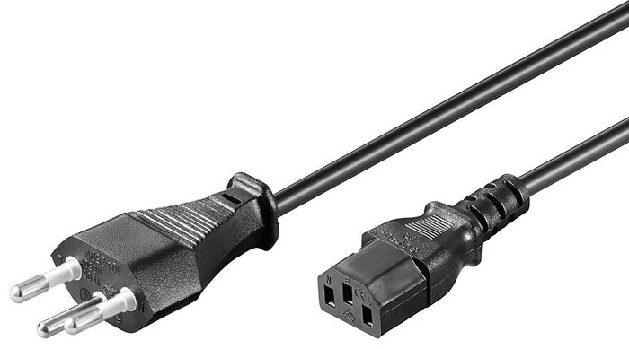 MicroConnect Power Cord Swiss (Type J) - C13, 1.8m - W125068789