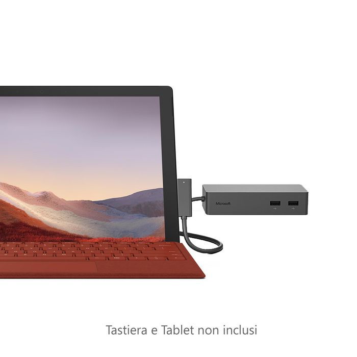 Microsoft Surface Dock 2 station d'accueil Tablette Noir - W125841479