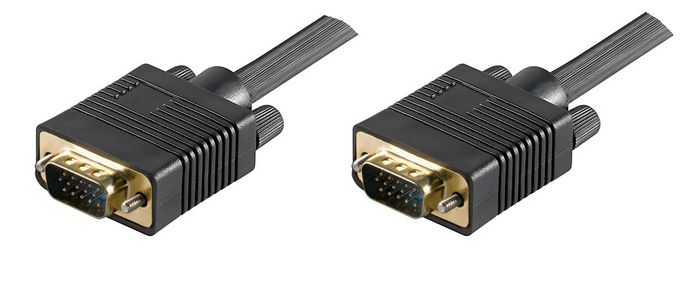 MicroConnect SVGA HD15 7m M-M Black - W125164068