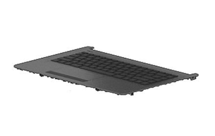 HP Top cover/keyboard for 245 G6 - W124939166