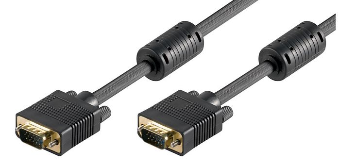 MicroConnect SVGA HD15, M/M, 3m, Black - W124591303