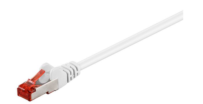 MicroConnect CAT6 F/UTP Network Cable 3m, White - W124892704