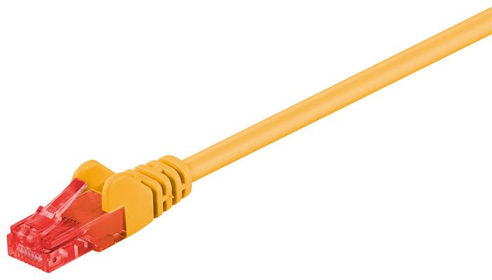 MicroConnect CAT6 U/UTP Network Cable 1m, Yellow - W124845309