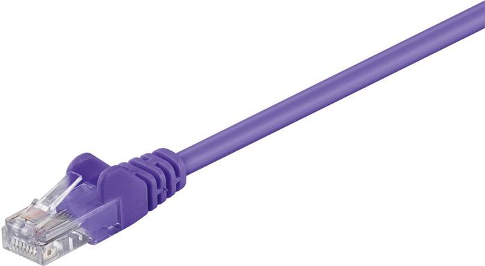 MicroConnect CAT5e U/UTP Network Cable 1m, Purple - W124491124