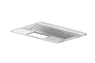 HP Top cover with keyboard - W124461406
