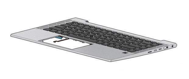 HP Top cover/keyboard - W125838891