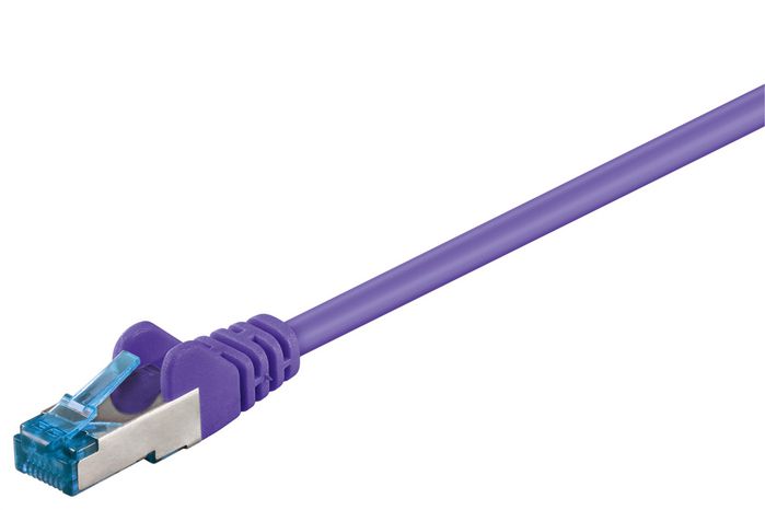 MicroConnect CAT6a S/FTP Network Cable 1m, Purple - W125074442