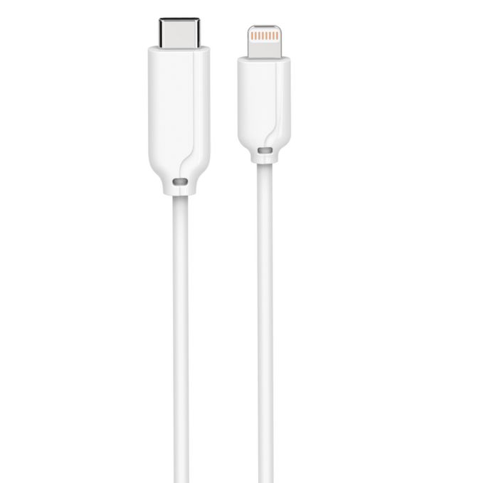 MicroConnect USB-C to Lightning Cable MFI, 2.0m, White - W124876819