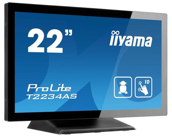 iiyama 21.5" IPS LED, 1920 x 1080, 16:9, 350 cd/m², 1000:1, 8ms - W125853009