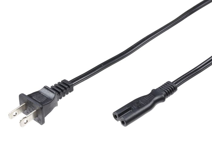 MicroConnect Power Cord US Type B - C7, 1.8m - W125068784
