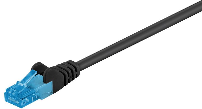 MicroConnect CAT6a U/UTP Network Cable 30m, Black - W124977219