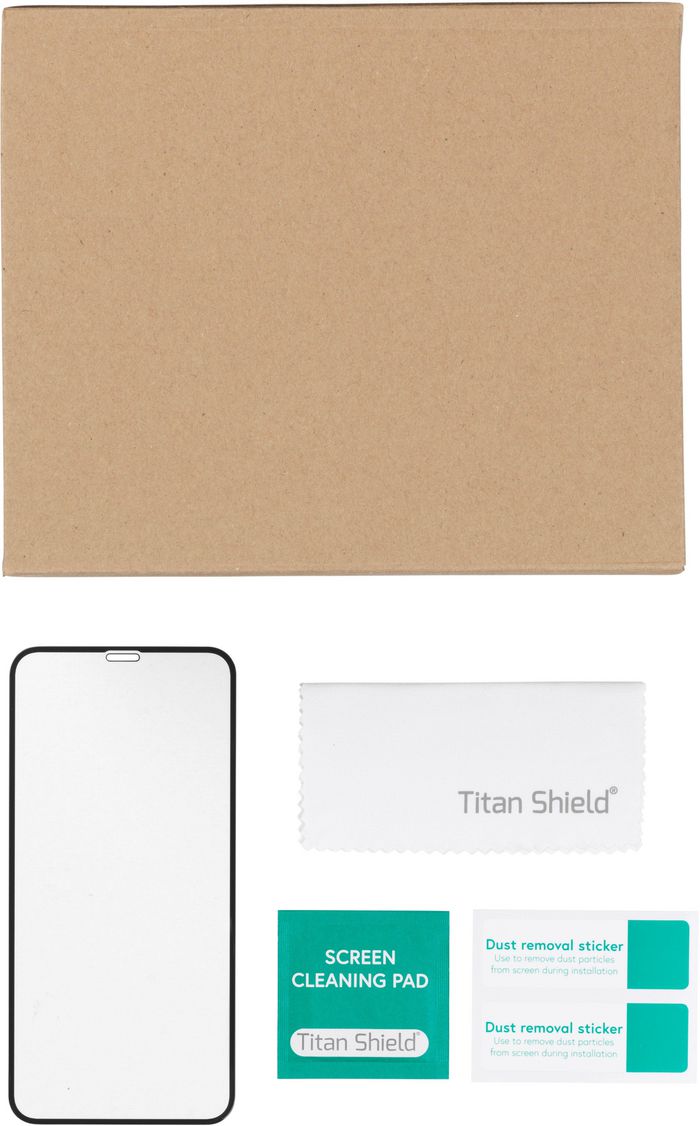 eSTUFF Titan Shield Screen Protector – 25 pcs BULK Pack - for iPhone 12/12 Pro – Full Cover - W125787744