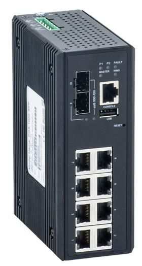 Barox Industrial switch with management and PoE+ - W125445892