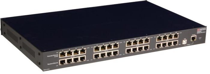 Barox IP- / PoE-Midspan-Extender via UTP-cable, 8 channels - W125516608