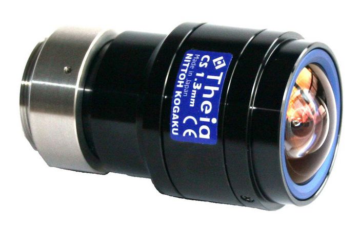 Theia 1.3 mm, F/1.8, 5 MPix, 3%, CS-mount, manual iris lens - W124983988