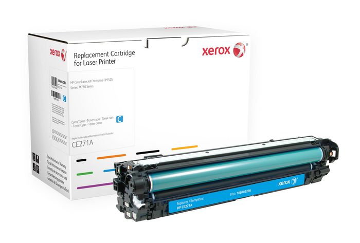 Xerox Toner cyan. Equivalent à HP CE271A. Compatible avec HP Colour LaserJet CP5525 - W124497909