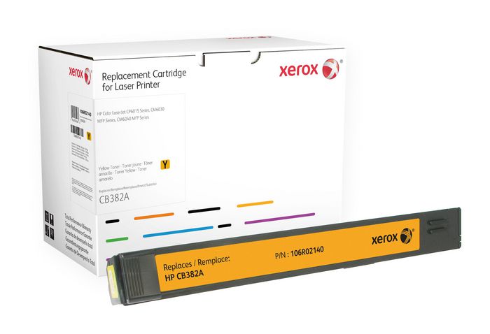 Xerox Toner jaune. Equivalent à HP CB382A. Compatible avec HP Colour LaserJet CM6030 MFP, Colour LaserJet CP6015 - W124597598
