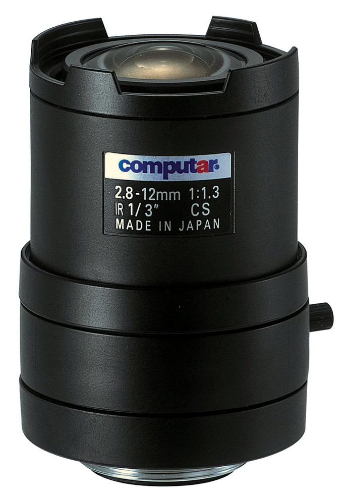 Computar 1/3" 2.8-12mm f1.3 Varifocal, Manual Iris (CS Mount) Day/Night IR - W125869060
