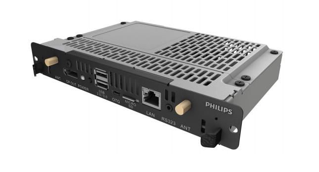 Philips Android OPS player, Quad core RK3399 SoC with dual core GPU, 4GB RAM - 64GB eMMC - W124847524
