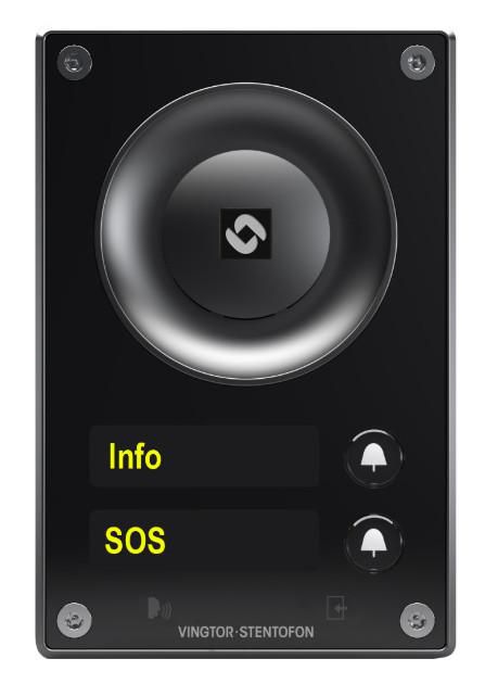Zenitel IP and SIP intercom with crystal clear audio - W125839404
