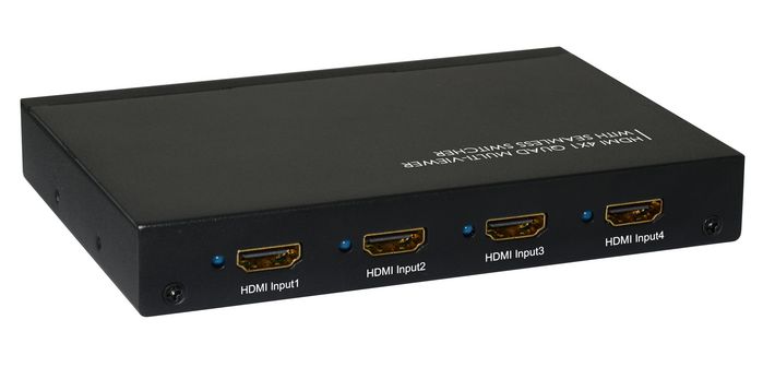 4K HDMI 4×1 Quad Multi-viewer