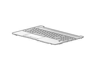 HP Top cover with keyboard - W125773344
