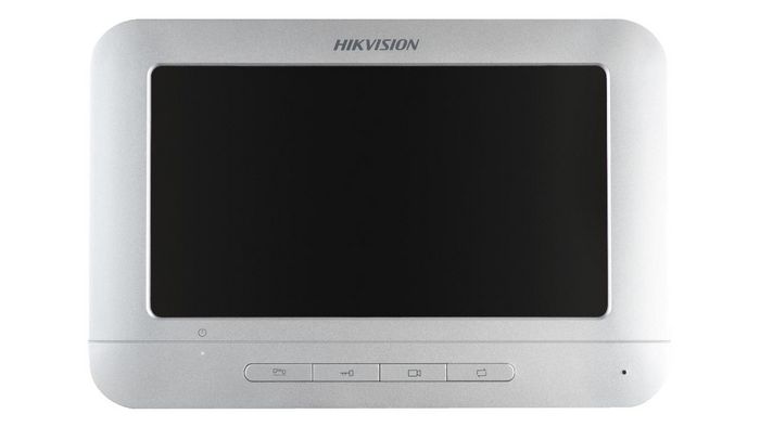 Hikvision Monitor interior con pantalla 7" y botones para videoportero analógico 4 hilos - W125665044