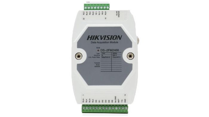 Hikvision Módulo distribuidor de alarma por Ethernet PoE, 6 entradas / 6 salidas - W125664868