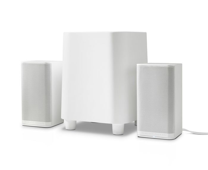 HP 2.1 White S7000 Speaker System - W125510832