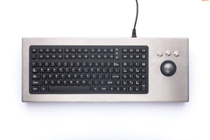 iKey DT-2000-TB Keyboard with Integrated Trackball - W124448826